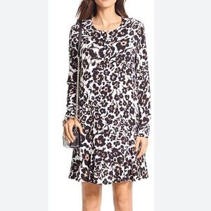 •Diane von Furstenberg• Leanne flirty silk tunic dress